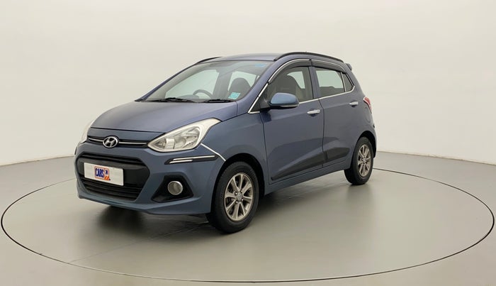 2016 Hyundai Grand i10 ASTA (O) 1.2 KAPPA VTVT, CNG, Manual, 70,815 km, Left Front Diagonal