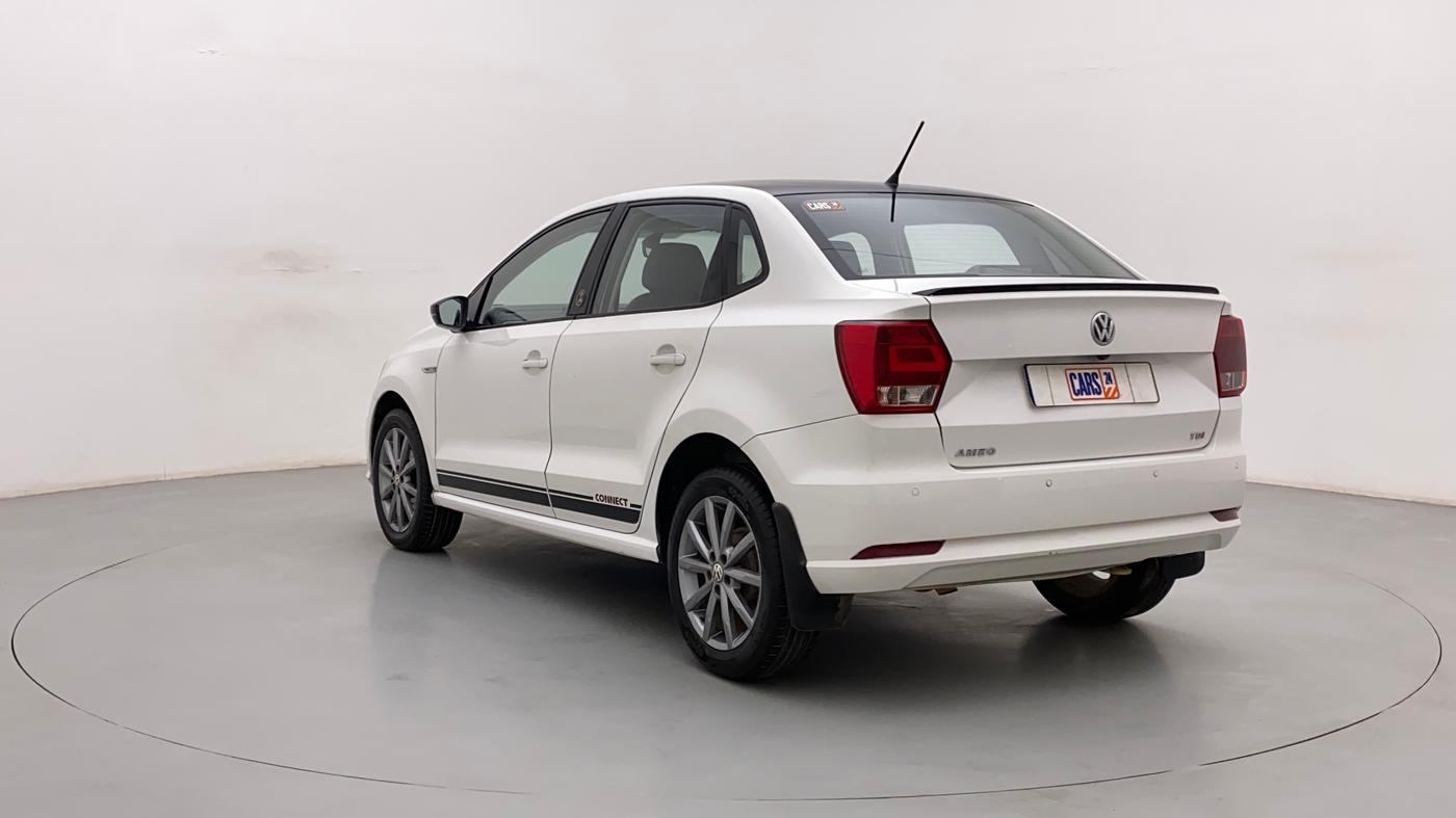 2018 Volkswagen Ameo HIGHLINE PLUS 1.5L AT 16 ALLOY, Diesel, Automatic, 81,749 km, Left Back Diagonal