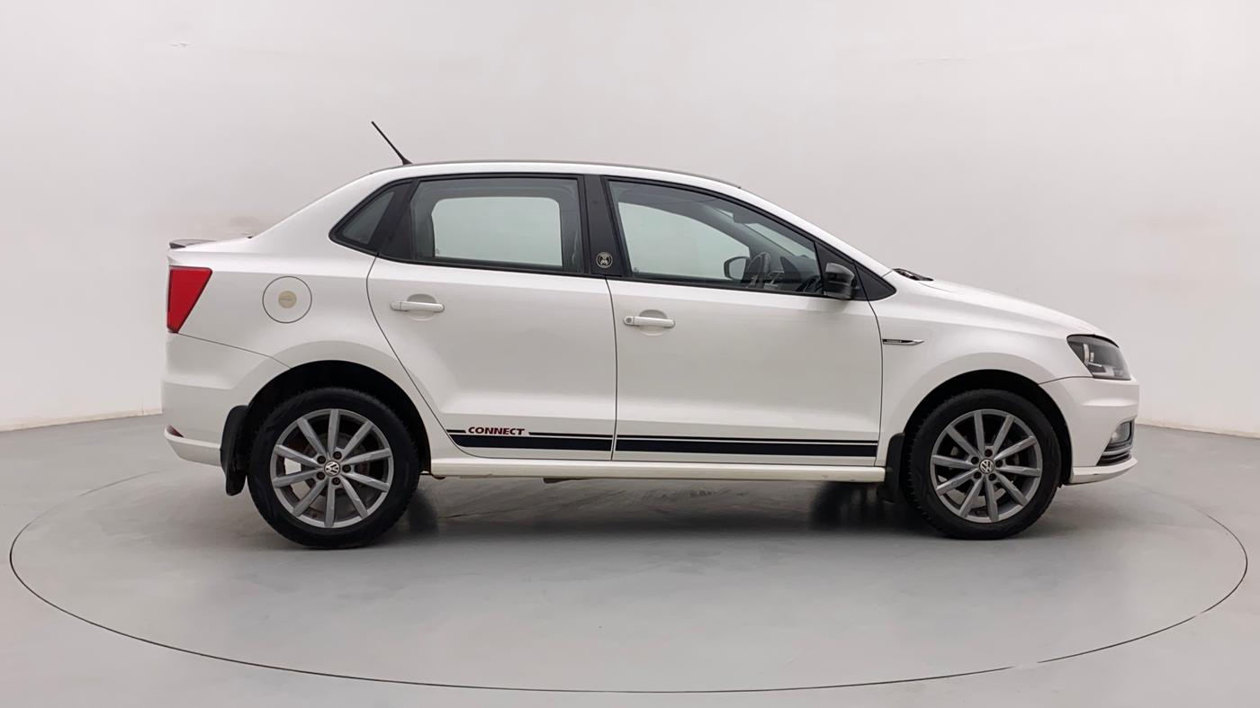 2018 Volkswagen Ameo HIGHLINE PLUS 1.5L AT 16 ALLOY, Diesel, Automatic, 81,749 km, Right Side View