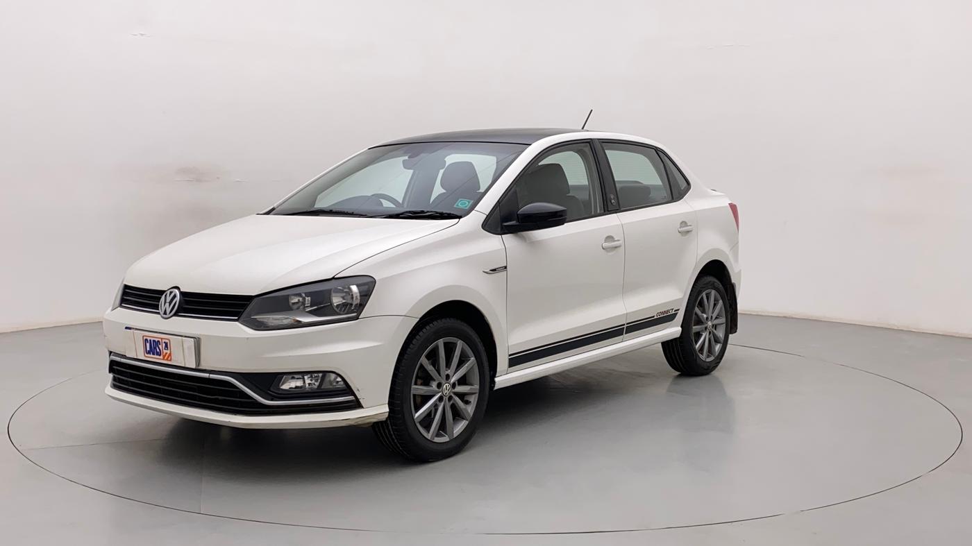 2018 Volkswagen Ameo HIGHLINE PLUS 1.5L AT 16 ALLOY, Diesel, Automatic, 81,749 km, Left Front Diagonal