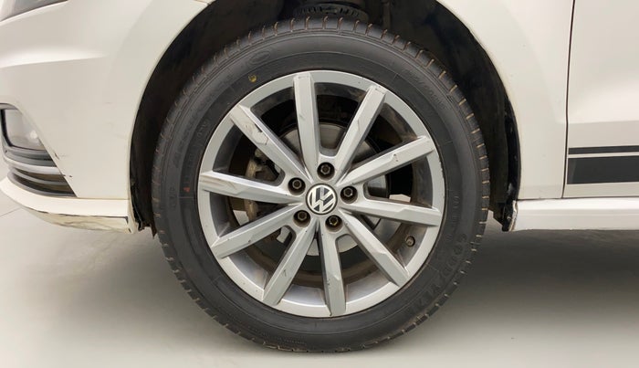 2018 Volkswagen Ameo HIGHLINE PLUS 1.5L AT 16 ALLOY, Diesel, Automatic, 81,749 km, Left Front Wheel