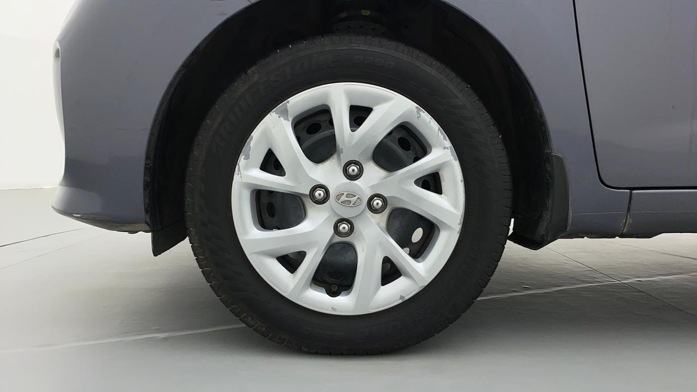 2017 Hyundai Grand i10 SPORTZ 1.2 KAPPA VTVT, Petrol, Manual, 78,124 km, Left Front Wheel