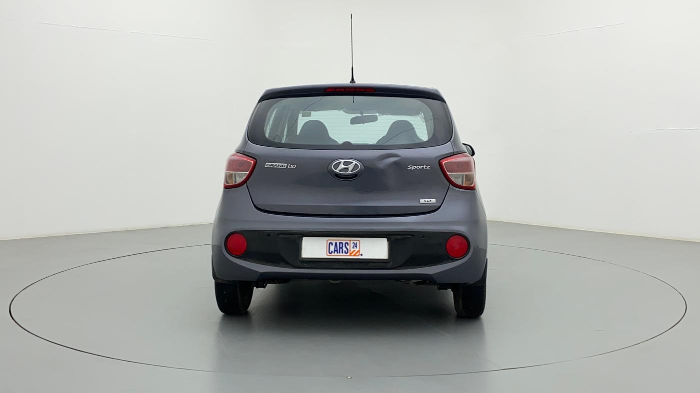 2017 Hyundai Grand i10 SPORTZ 1.2 KAPPA VTVT, Petrol, Manual, 78,124 km, Back/Rear