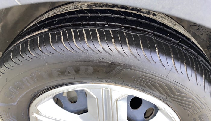 2021 Tata NEXON XMA PETROL, Petrol, Automatic, 30,714 km, Left Front Tyre Tread