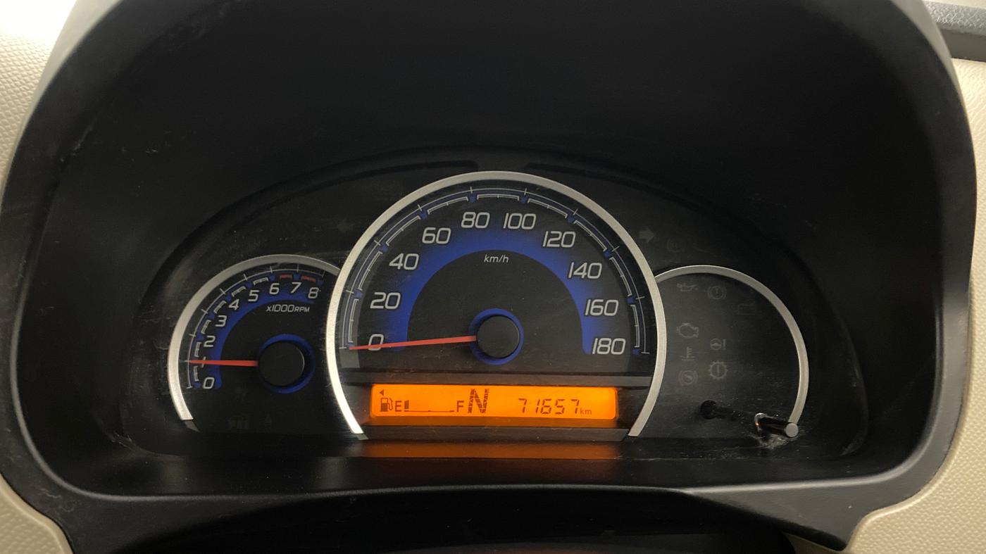 2018 Maruti Wagon R 1.0 VXI AMT, Petrol, Automatic, 71,613 km, Odometer Image
