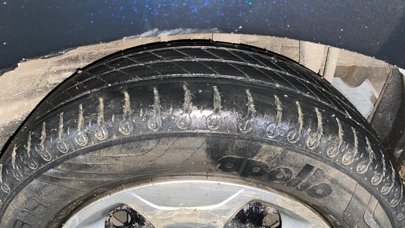 2021 Tata Tiago XT (O) PETROL, Petrol, Manual, 41,843 km, Left Rear Tyre Tread