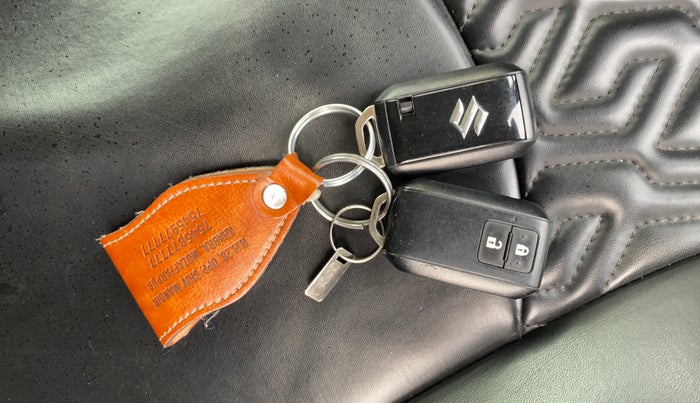 2023 Maruti Baleno ALPHA PETROL 1.2, Petrol, Manual, 17,781 km, Key Close Up