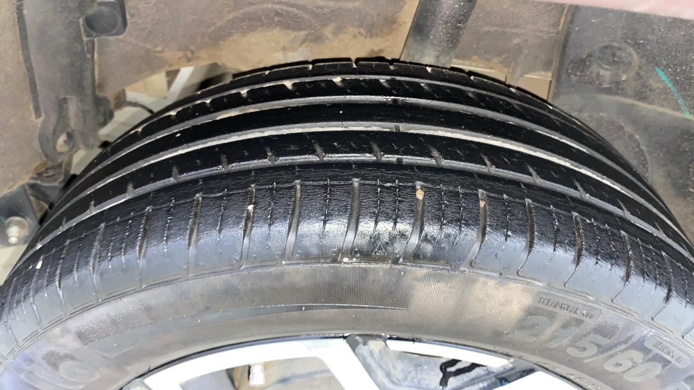 2020 Renault Duster RXZ 1.3 TURBO PETROL MT, Petrol, Manual, 60,373 km, Left Rear Tyre Tread