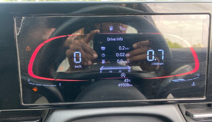 2023 Hyundai Verna SX 1.5 l MPI, Petrol, Manual, 49,512 km, Odometer Image