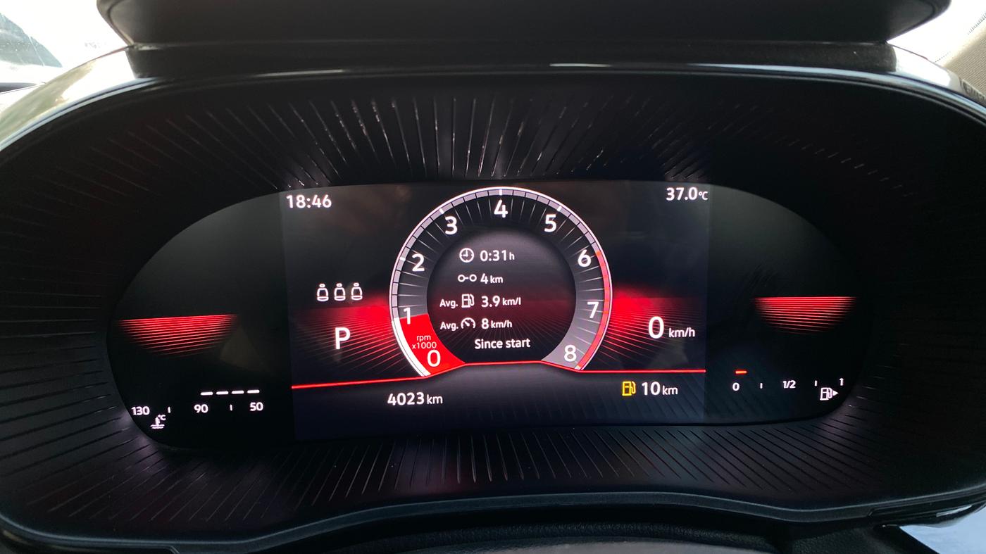 2025 Skoda SLAVIA Monte Carlo 1.0L TSI AT, Petrol, Automatic, 4,018 km, Odometer Image
