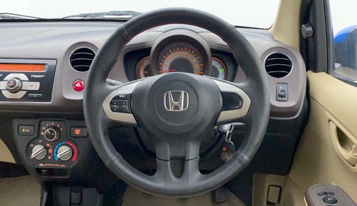 2013 Honda Brio S MT, Petrol, Manual, 79,532 km, Steering Wheel Close Up