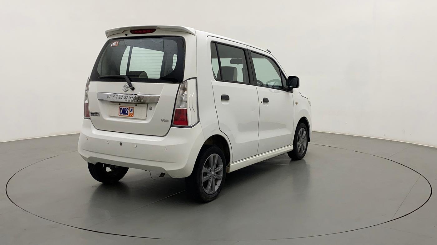 2013 Maruti Wagon R Stingray VXI, Petrol, Manual, 24,104 km, Right Back Diagonal