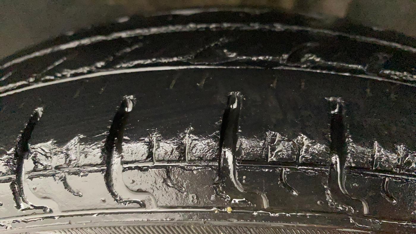2018 Datsun Redi Go A, Petrol, Manual, 60,108 km, Left Rear Tyre Tread