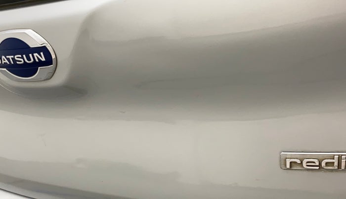 2018 Datsun Redi Go A, Petrol, Manual, 60,108 km, Dicky (Boot door) - Paint has minor damage