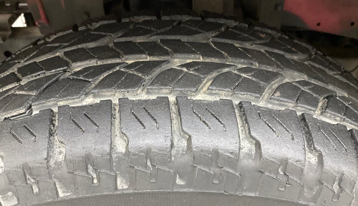 2015 Mahindra Thar CRDE 4X4 BS IV, Diesel, Manual, 41,493 km, Left Front Tyre Tread