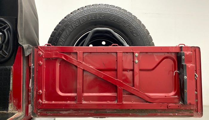 2015 Mahindra Thar CRDE 4X4 BS IV, Diesel, Manual, 41,493 km, Boot Door Open