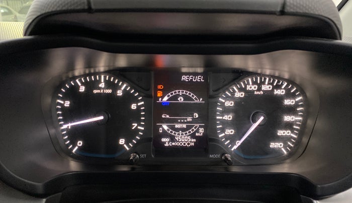 2020 Tata ALTROZ XT PETROL, Petrol, Manual, 45,005 km, Odometer Image