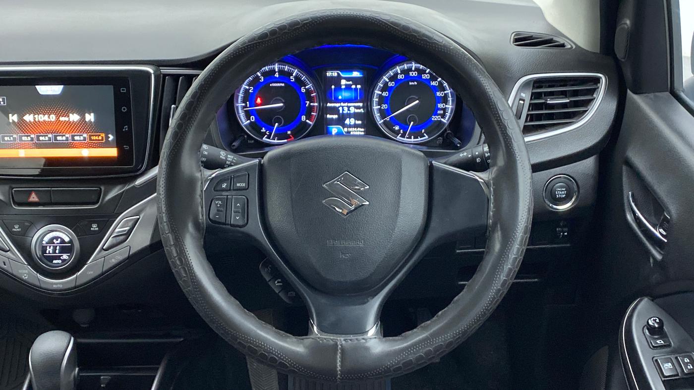 2021 Maruti Baleno ZETA CVT PETROL 1.2, Petrol, Automatic, 6,568 km, Steering Wheel Close Up
