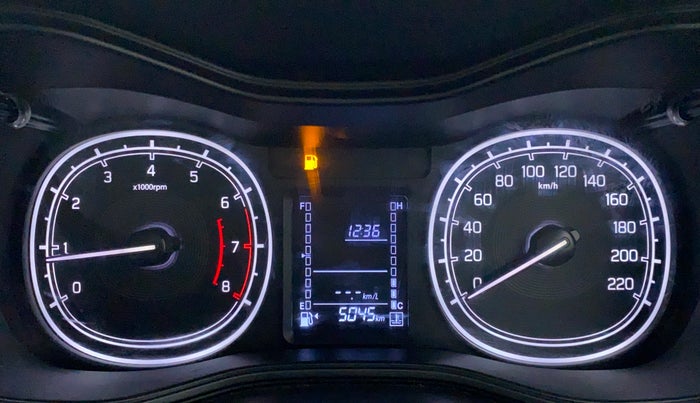 2021 Maruti Vitara Brezza LXI, Petrol, Manual, 5,091 km, Odometer Image