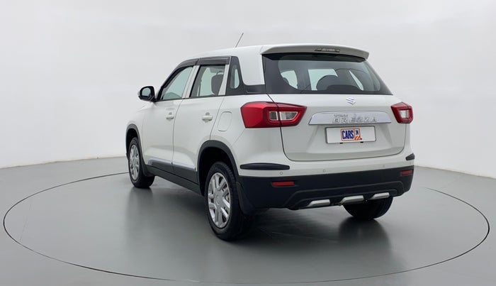2021 Maruti Vitara Brezza LXI, Petrol, Manual, 5,091 km, Left Back Diagonal