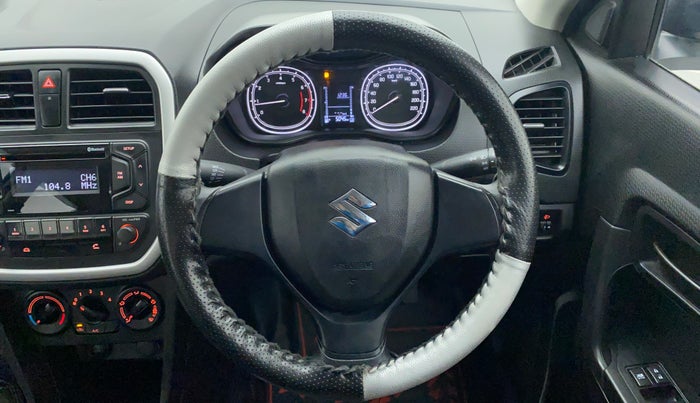 2021 Maruti Vitara Brezza LXI, Petrol, Manual, 5,091 km, Steering Wheel Close Up