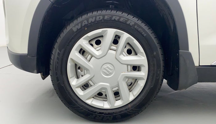 2021 Maruti Vitara Brezza LXI, Petrol, Manual, 5,091 km, Left Front Wheel