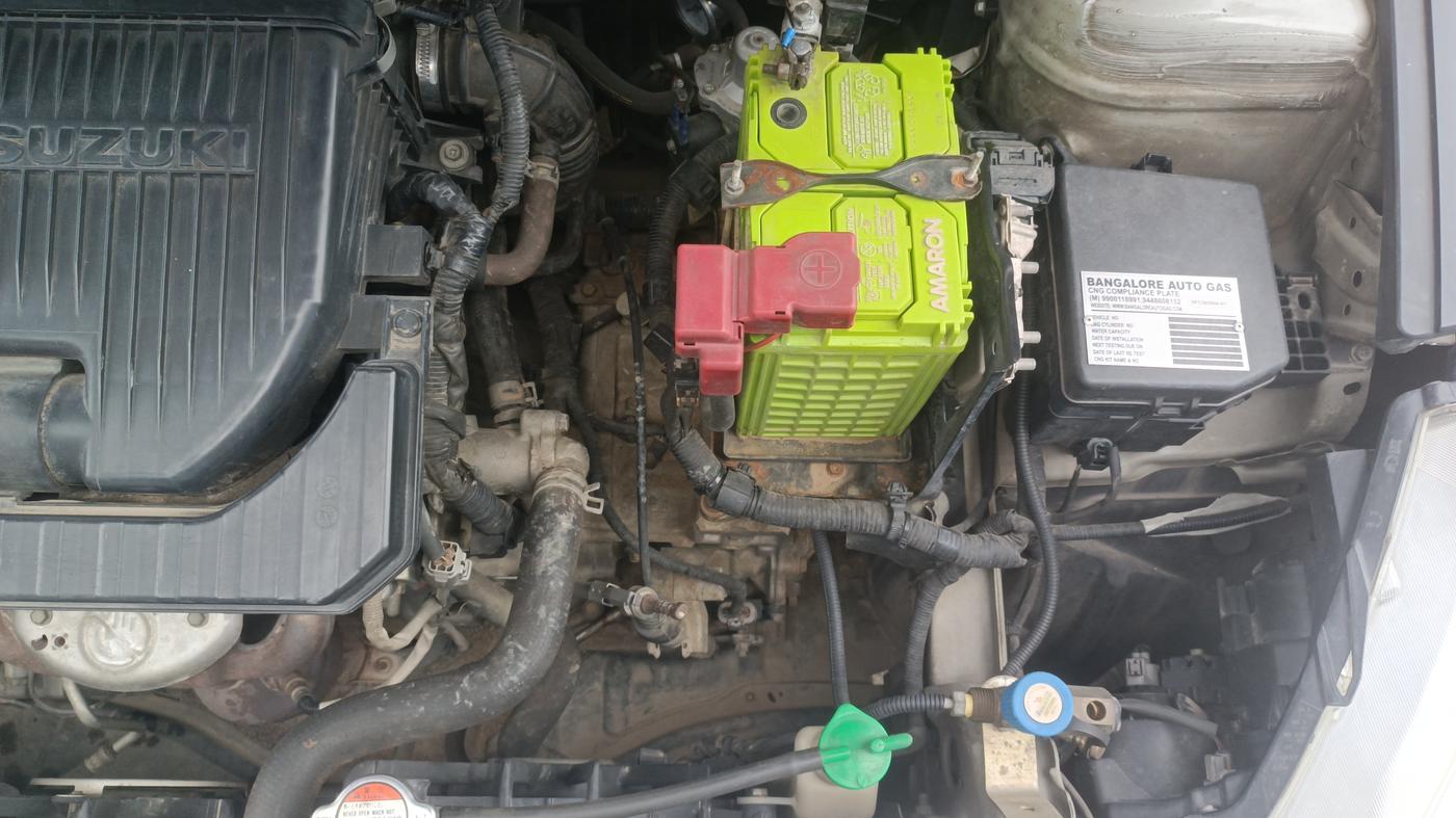 2017 Maruti Ciaz ALPHA  AT 1.4  PETROL, CNG, Automatic, 91,133 km, Engine View - Left