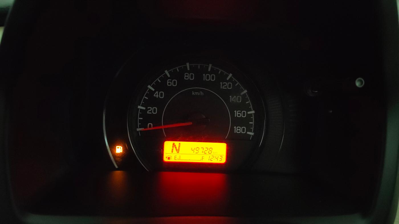 2019 Maruti New Wagon-R VXI 1.0 AMT, Petrol, Automatic, 49,717 km, Odometer Image