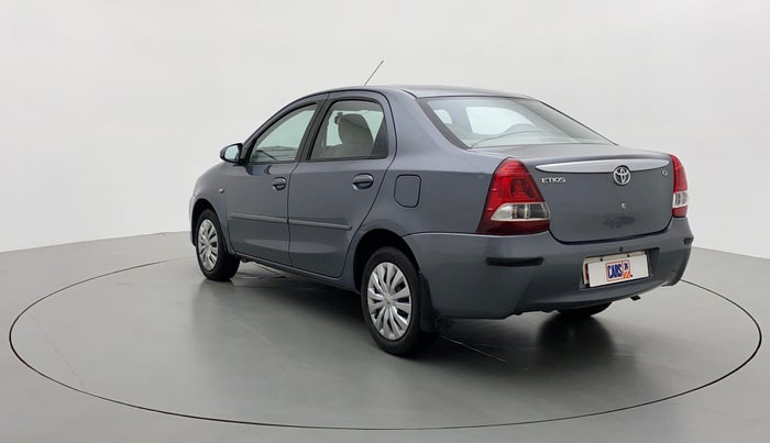 2014 Toyota Etios G, Petrol, Manual, 71,717 km, Left Back Diagonal