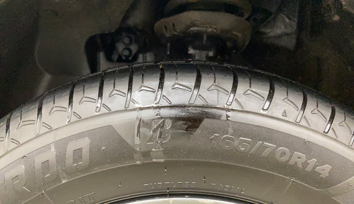 2021 Hyundai GRAND I10 NIOS SPORTZ AMT 1.2 KAPPA VTVT, Petrol, Automatic, 19,334 km, Left Front Tyre Tread