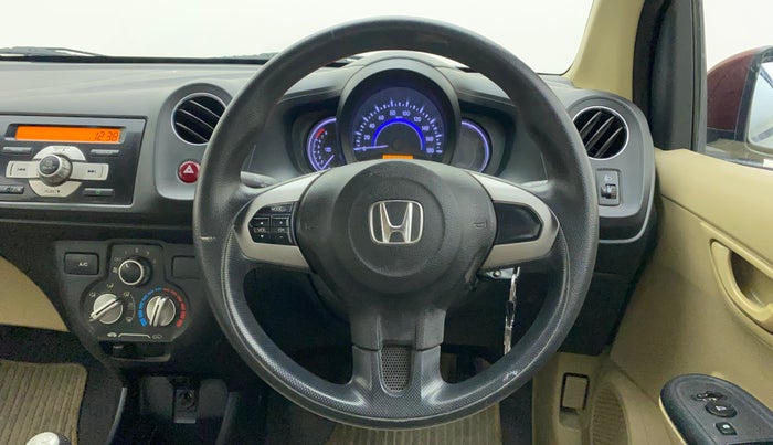 2015 Honda Amaze 1.2L I-VTEC S, Petrol, Manual, 46,560 km, Steering Wheel Close Up