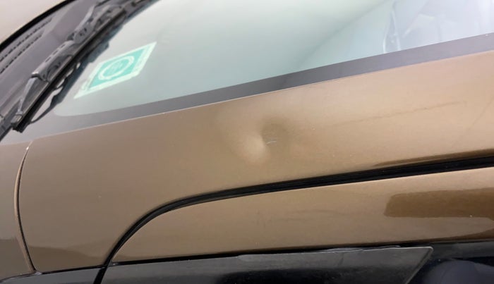 2017 Maruti Ciaz ZDI+ SHVS, Diesel, Manual, 89,086 km, Left A pillar - Slightly dented