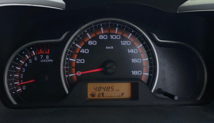 2017 Maruti Alto K10 VXI, Petrol, Manual, 48,481 km, Odometer Image