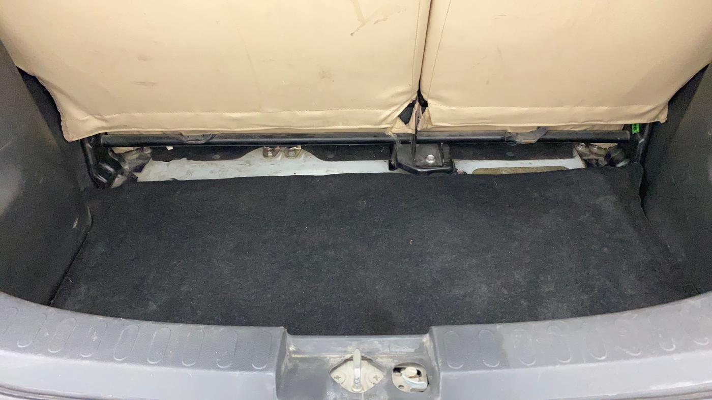 2012 Maruti Ritz VXI, CNG, Manual, 42,582 km, Boot Inside