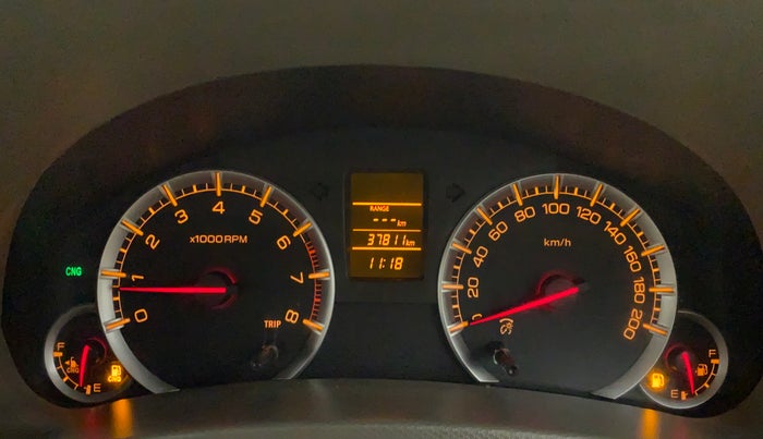 2017 Maruti Ertiga VXI CNG, CNG, Manual, 37,811 km, Odometer Image