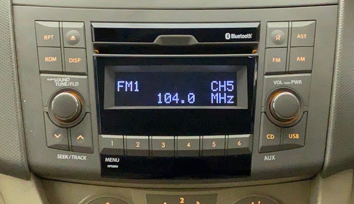 2017 Maruti Ertiga VXI CNG, CNG, Manual, 37,811 km, Infotainment System