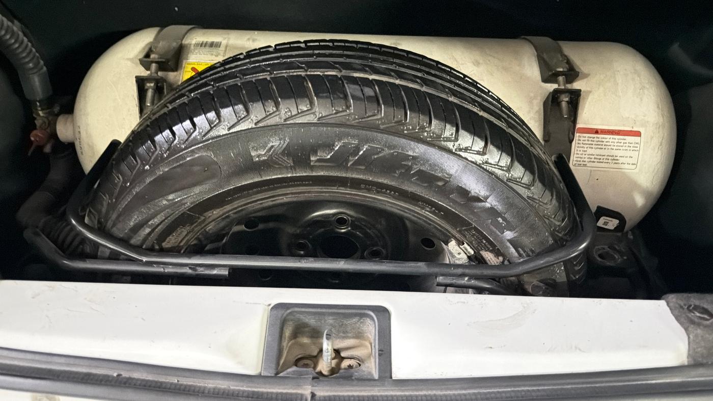 2023 Maruti New Wagon-R LXI CNG 1.0, CNG, Manual, 74,278 km, Spare Tyre