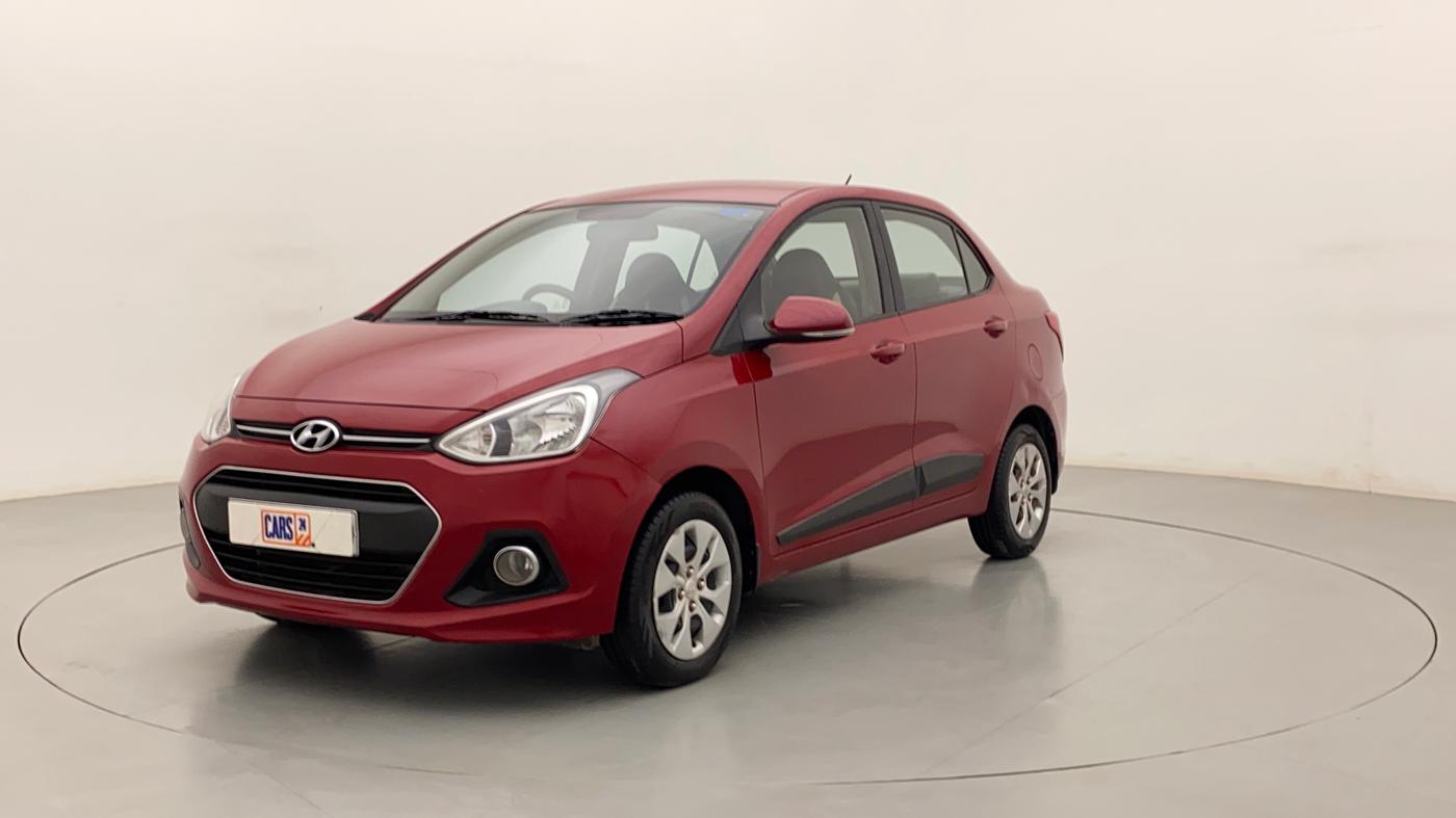 2014 Hyundai Xcent S 1.2, Petrol, Manual, 1,04,556 km, Left Front Diagonal