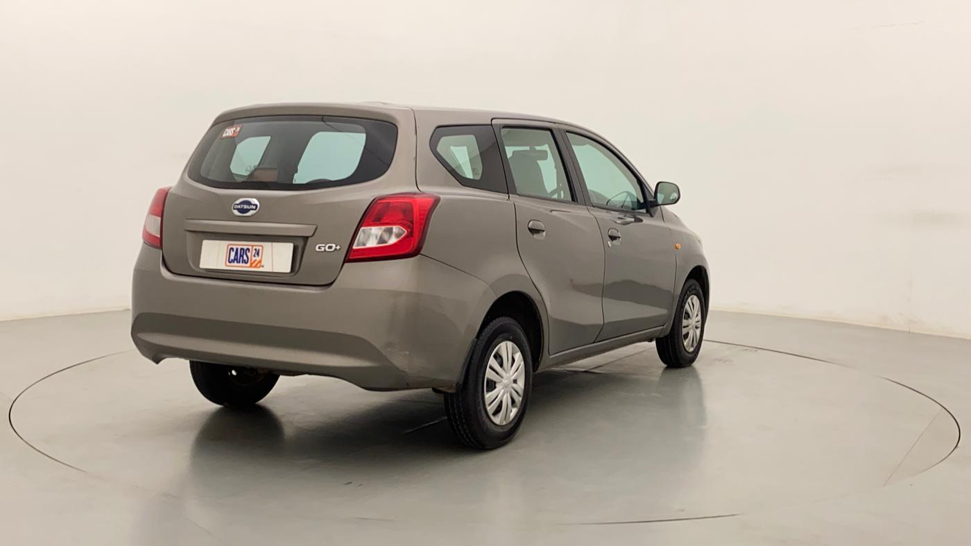 2015 Datsun Go Plus T, Petrol, Manual, 67,681 km, Right Back Diagonal