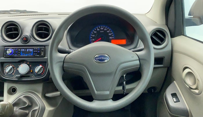 2015 Datsun Go Plus T, Petrol, Manual, 67,681 km, Steering Wheel Close Up