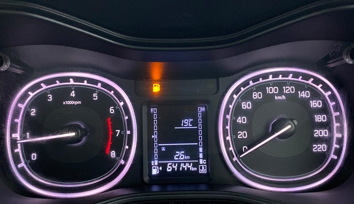 2020 Maruti Vitara Brezza ZXI PLUS, Petrol, Manual, 64,266 km, Odometer Image