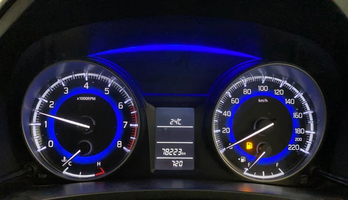 2019 Maruti Baleno DELTA PETROL 1.2, Petrol, Manual, 78,153 km, Odometer Image