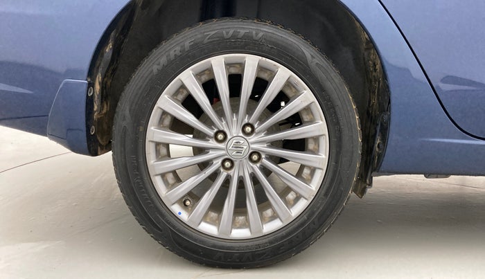 2018 Maruti Ciaz ALPHA  AT 1.4  PETROL, Petrol, Automatic, 95,610 km, Right Rear Wheel
