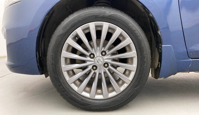 2018 Maruti Ciaz ALPHA  AT 1.4  PETROL, Petrol, Automatic, 95,610 km, Left Front Wheel