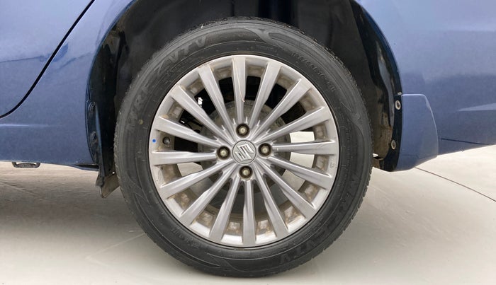 2018 Maruti Ciaz ALPHA  AT 1.4  PETROL, Petrol, Automatic, 95,610 km, Left Rear Wheel
