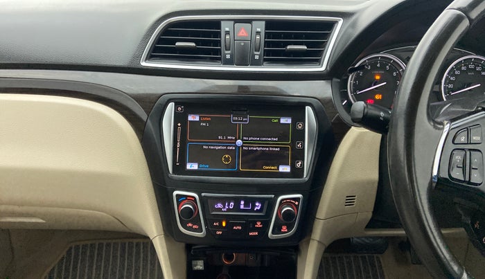 2018 Maruti Ciaz ALPHA  AT 1.4  PETROL, Petrol, Automatic, 95,610 km, Air Conditioner