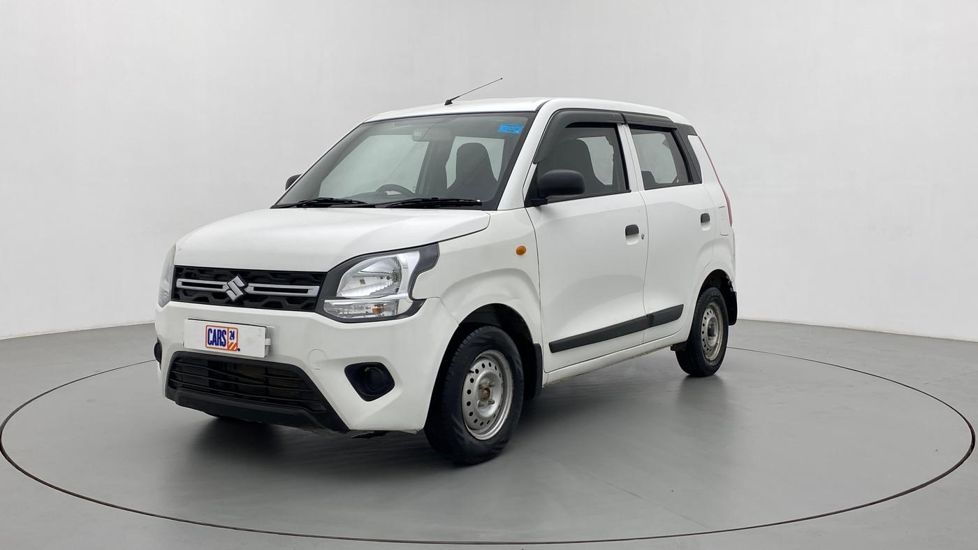 2021 Maruti New Wagon-R LXI CNG 1.0, CNG, Manual, 71,418 km, Left Front Diagonal
