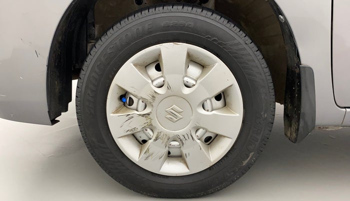 2015 Maruti Wagon R 1.0 LXI CNG, CNG, Manual, 79,978 km, Left Front Wheel