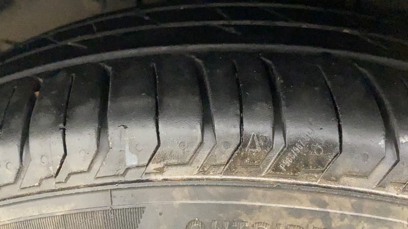 2011 Honda Jazz 1.2L I-VTEC X, Petrol, Manual, 64,189 km, Left Rear Tyre Tread