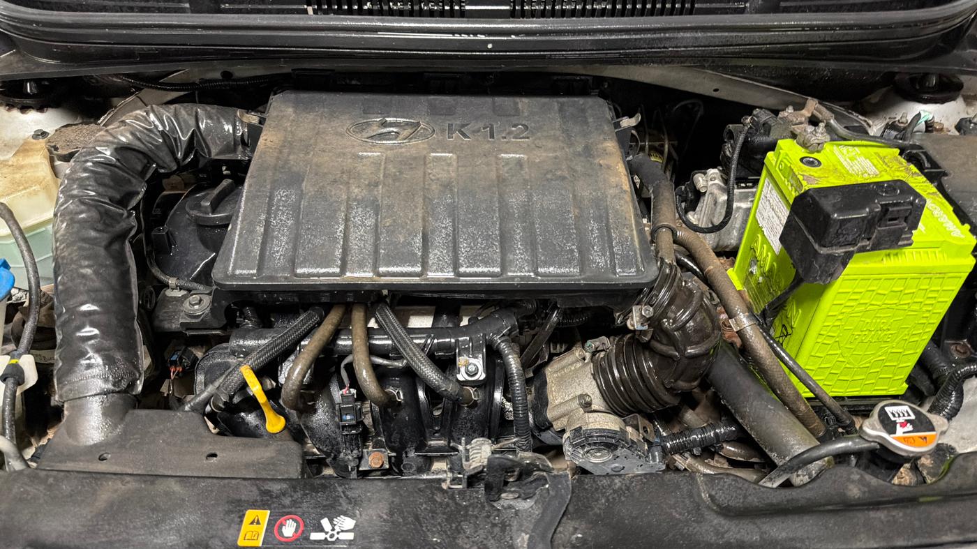 2020 Hyundai AURA S 1.2 CNG, CNG, Manual, 69,240 km, Engine View